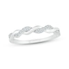 Thumbnail Image 1 of Previously Owned Diamond Anniversary Band 1/10 ct tw Round-cut 10K White Gold