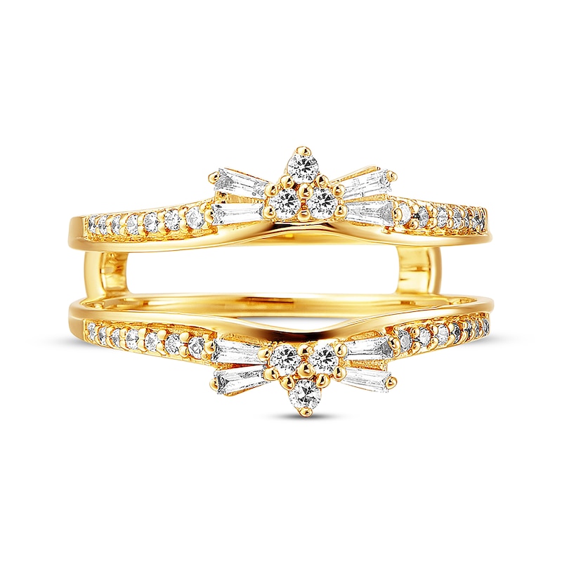 Main Image 4 of Previously Owned Diamond Enhancer Ring 1/3 ct tw Round-cut 14K Yellow Gold