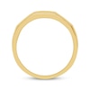 Thumbnail Image 3 of Previously Owned Men's Diamond Wedding Band 1/10 ct tw Round-cut 10K Yellow Gold