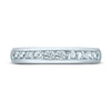 Thumbnail Image 3 of Previously Owned Diamond Anniversary Ring 1/2 ct tw Round-cut 14K White Gold