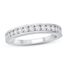 Thumbnail Image 1 of Previously Owned Diamond Anniversary Ring 1/2 ct tw Round-cut 10K White Gold