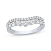 Thumbnail Image 0 of Previously Owned Diamond Contour Ring 1/2 ct tw Round-cut 14K White Gold