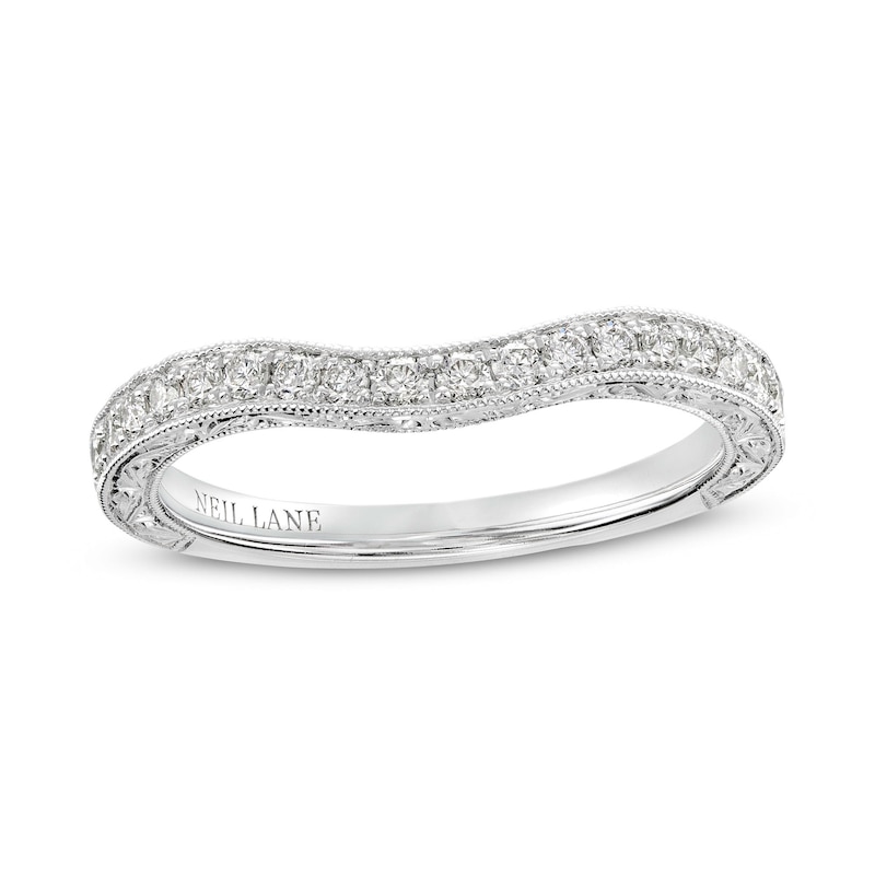 Main Image 1 of Previously Owned Neil Lane Diamond Wedding Band 1/3 ct tw 14K White Gold