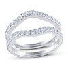 Thumbnail Image 1 of Previously Owned THE LEO Ideal Cut Diamond Enhancer Band 3/4 ct tw 14K White Gold