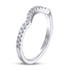 Thumbnail Image 2 of Previously Owned THE LEO Diamond Wedding Band 1/5 ct tw Round-cut 14K White Gold