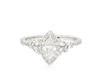 Thumbnail Image 1 of Previously Owned Monique Lhuillier Bliss Marquise & Round-Cut Diamond Engagement Ring 1-1/8 ct tw 18K White Gold