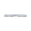 Thumbnail Image 2 of Previously Owned Monique Lhuillier Bliss Diamond Wedding Band 1/4 ct tw Round-cut 18K White Gold