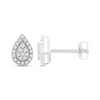 Thumbnail Image 0 of Previously Owned Pear-Shaped Diamond Stud Earrings 1/10 ct tw Round-Cut 10K White Gold