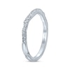 Thumbnail Image 2 of Previously Owned Monique Lhuillier Bliss Diamond Wedding Band 1/5 ct tw Round-cut 18K White Gold