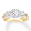 Thumbnail Image 1 of Previously Owned Neil Lane Engagement Ring 1-1/8 ct tw Diamonds 14K Yellow Gold