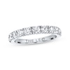 Thumbnail Image 1 of Previously Owned THE LEO Diamond Wedding Band 1 ct tw Round-cut 14K White Gold