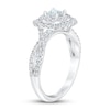 Thumbnail Image 2 of Previously Owned THE LEO First Light Diamond Princess-Cut Engagement Ring 7/8 ct tw 14K White Gold