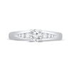 Thumbnail Image 3 of Previously Owned Diamond Engagement Ring 5/8 ct tw Round-cut 14K White Gold