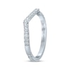 Thumbnail Image 2 of Previously Owned Monique Lhuillier Bliss Diamond Wedding Band 1/5 ct tw Round-cut 18K White Gold