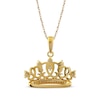 Thumbnail Image 4 of Previously Owned Diamond Tiara Necklace 1/15 ct tw Round-cut 10K Yellow Gold