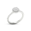 Thumbnail Image 2 of Previously Owned Diamond Promise Ring 1/4 ct tw Round-cut 10K White Gold