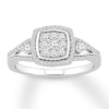 Thumbnail Image 0 of Previously Owned Diamond Ring 1/2 ct tw Round-cut 10K White Gold