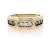 Thumbnail Image 0 of Previously Owned Men's Champagne & White Diamond Wedding Band 1/2 ct tw 10K Yellow Gold