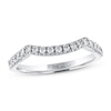 Thumbnail Image 1 of Previously Owned THE LEO Diamond Wedding Band 1/4 ct tw 14K White Gold