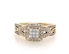 Thumbnail Image 0 of Previously Owned Multi-Diamond Engagement Ring 1/2 ct tw Princess & Round 10K Yellow Gold