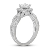 Thumbnail Image 1 of Previously Owned Neil Lane Diamond Engagement Ring 1-1/4 ct tw Princess/Round 14K White Gold