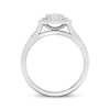 Thumbnail Image 2 of Previously Owned Diamond Engagement Ring 1/3 ct tw Round-cut 10K White Gold Size 7