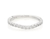 Thumbnail Image 1 of Previously Owned Monique Lhuillier Bliss Diamond Contour Wedding Band 1/3 ct tw Round-cut 18K White Gold