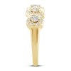 Thumbnail Image 1 of Previously Owned Diamond Halo Ring 1/2 ct tw 10K Yellow Gold Size 5