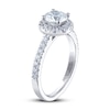 Thumbnail Image 2 of Previously Owned THE LEO Ideal Cut Diamond Engagement Ring 1-1/3 ct tw 14K White Gold