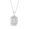 Thumbnail Image 4 of Previously Owned Diamond Necklace 1 ct tw 10K White Gold 18&quot;