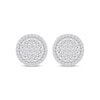 Thumbnail Image 1 of Previously Owned Diamond Stud Earrings 1 ct tw Round-Cut 10K White Gold