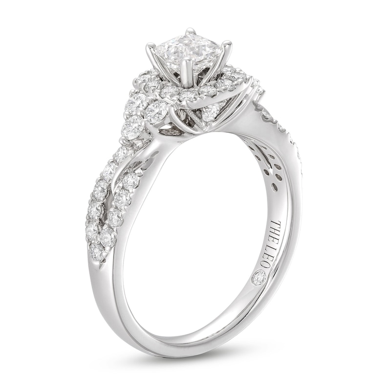 Previously Owned THE LEO Diamond Engagement Ring 1-1/8 ct tw Diamonds ...