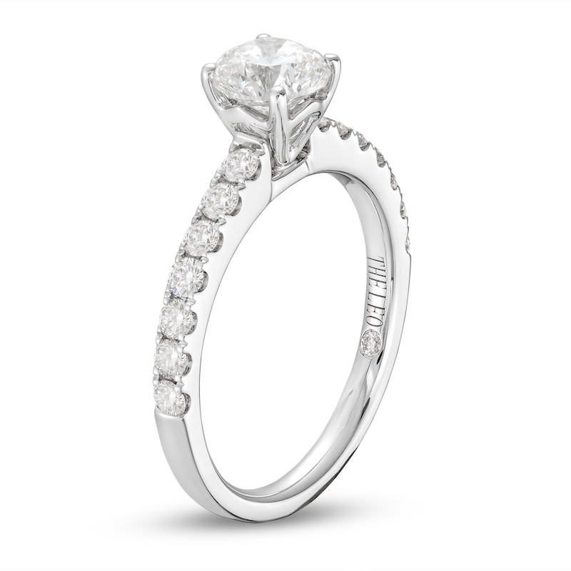 Main Image 2 of Previously Owned THE LEO Diamond Engagement Ring 1-3/8 ct tw Round-cut 14K White Gold