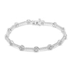 Thumbnail Image 1 of Previously Owned Diamond Bracelet 1/5 ct tw Round-cut Sterling Silver