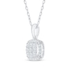 Thumbnail Image 2 of Previously Owned Diamond Necklace 1/4 ct tw Round-Cut 10K White Gold 18&quot;