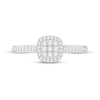 Thumbnail Image 3 of Previously Owned Diamond Promise Ring 1/4 ct tw Round-cut 10K White Gold