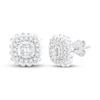 Thumbnail Image 1 of Previously Owned Diamond Stud Earrings 1/2 ct tw Round-cut 10K White Gold