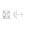 Thumbnail Image 2 of Previously Owned Diamond Stud Earrings 1/2 ct tw Round-cut 10K White Gold