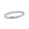 Thumbnail Image 1 of Previously Owned Monique Lhuillier Bliss Diamond Wedding Band 1/3 ct tw Round-cut 18K White Gold