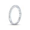 Thumbnail Image 3 of Previously Owned Monique Lhuillier Bliss Diamond Wedding Band 1/3 ct tw Round-cut 18K White Gold