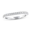 Thumbnail Image 1 of Previously Owned THE LEO Diamond Wedding Band 1/5 ct tw 14K White Gold