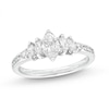 Thumbnail Image 1 of Previously Owned Diamond Engagement Ring 7/8 ct tw Marquise & Round 14K White Gold