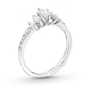 Thumbnail Image 2 of Previously Owned Diamond Engagement Ring 7/8 ct tw Marquise & Round 14K White Gold