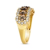 Thumbnail Image 2 of Previously Owned Le Vian Chocolate Waterfall Diamond Ring 1-1/5 ct tw 14K Honey Gold