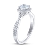 Thumbnail Image 2 of Previously Owned THE LEO Ideal Cut Diamond Engagement Ring 1 ct tw 14K White Gold