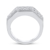 Thumbnail Image 3 of Previously Owned Men's Diamond Wedding Band 2 ct tw Round-cut 10K White Gold