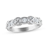 Thumbnail Image 1 of Previously Owned Every Moment Diamond Crossover Infinity Band 1/2 ct tw 14K White Gold