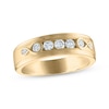 Thumbnail Image 0 of Previously Owned Every Moment Men's Diamond Wedding Band 1/2 ct tw 14K Yellow Gold