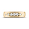 Thumbnail Image 2 of Previously Owned Every Moment Men's Diamond Wedding Band 1/2 ct tw 14K Yellow Gold