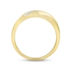 Thumbnail Image 1 of Previously Owned Men's Diamond Accent Wedding Band Round-cut 10K Yellow Gold